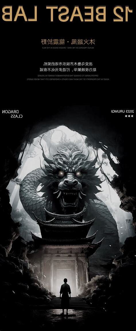龍 震 天